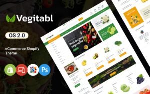 Vegitabl - Organic Food, Fruits and Vegetable Store Shopify Theme - Nulled Download - EmpireGPL