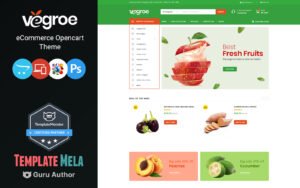 Vegroe - Grocery Shop and Organic Store OpenCart Template - Nulled Download - EmpireGPL
