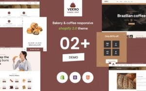 Vekro - The Bakery and Food Premium eCommerce Shopify Theme - Nulled Download - EmpireGPL