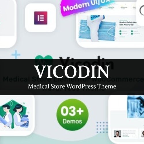 Vicodin - Medical Store WordPress Theme - Nulled Download - EmpireGPL