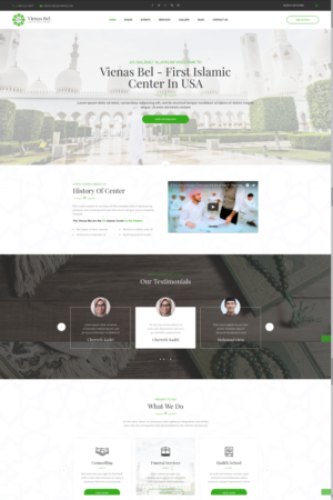 VienasBel - Islamic Religious and Cultural Center WordPress Theme - Nulled Download - EmpireGPL