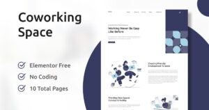 Vinic - Coworking Space Elementor Template Kit - Nulled Download - EmpireGPL