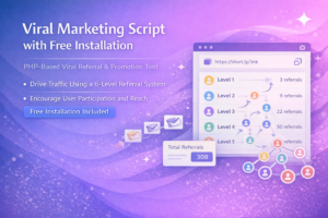 Viral Marketing Script with Free Installation