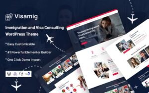 Visamig - Immigration and Visa Consulting WordPress Theme - Nulled Download - EmpireGPL