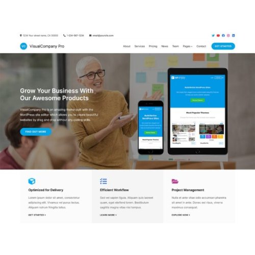 VisualCompany Pro – Nulled Download – EmpireGPL