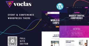 Voelas - Event & Conference WordPress Theme - Nulled Download - EmpireGPL