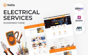 Voltix - Electrical Services WordPress Theme - Nulled Download - EmpireGPL