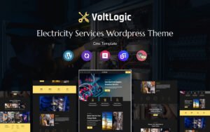 Voltlogic - Electricity Services Multipurpose Responsive WordPress Theme - Nulled Download - EmpireGPL