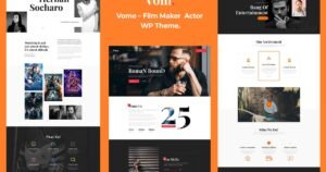 Vome - Film Studio Movie Producti WordPress Theme - Nulled Download - EmpireGPL
