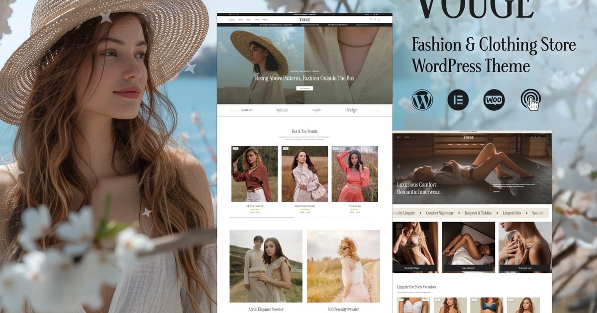 Vouge – Fashion & Clothing Shop WooCommerce Theme – Nulled Download – EmpireGPL