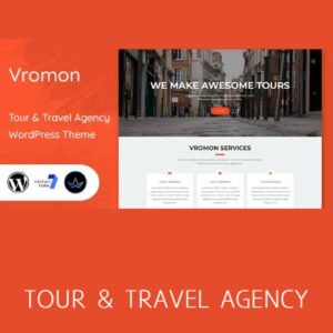 Vromon - Tour & Travel Agency WordPress Theme - Nulled Download - EmpireGPL