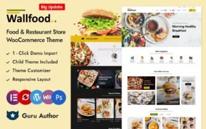 WallFood - Food and Restaurant Store Elementor WooCommerce Responsive Theme WooCommerce Theme - Nulled Download - EmpireGPL