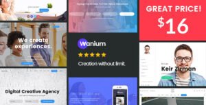 Wanium - A Elegant Multi-Concept Theme - Nulled Download - EmpireGPL