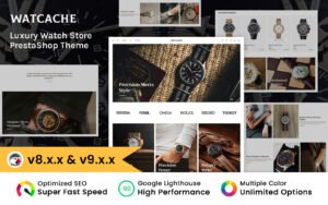 Watcache - Jewelry & Watch Shop Prestashop Theme PrestaShop Theme - Nulled Download - EmpireGPL