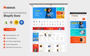 Webmall - Mega Shop Multipurpose Responsive Shopify Theme - Nulled Download - EmpireGPL