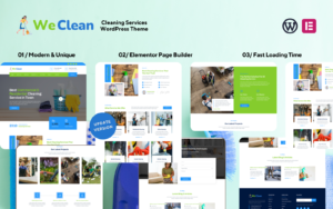 WeClean - Cleaning Services WordPress Theme - Nulled Download - EmpireGPL