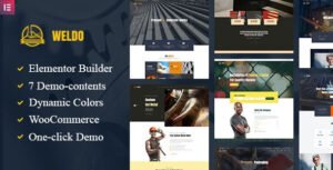 Weldo - Metal Works WordPress Theme - Nulled Download - EmpireGPL