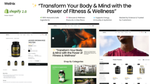 Wellnix — Wellness & Supplements Store Shopify 2.0 Theme Shopify Theme - Nulled Download - EmpireGPL