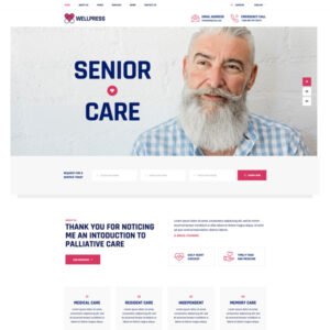 WellPress - Senior Care WordPress Theme - Nulled Download - EmpireGPL
