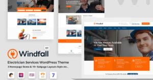 Windfall - Electrician Services WordPress Theme - Nulled Download - EmpireGPL