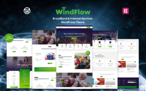 WindFlow - BroadBand & Internet Services WordPress Theme - Nulled Download - EmpireGPL