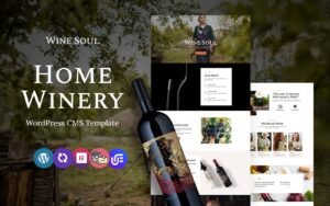 Winesoul - Wine And Winery WordPress Elementor Theme WordPress Theme - Nulled Download - EmpireGPL
