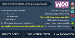 WooCommerce Infinite Scroll and Ajax Pagination - Nulled Download - EmpireGPL