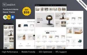WoodArt - Furniture Mega Store Shopify Responsive Theme Shopify Theme - Nulled Download - EmpireGPL