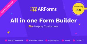 Wordpress Form Builder Plugin, Contact form - ARForms - Nulled Download - EmpireGPL