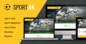 WordPress Sports Theme - SportAK - Nulled Download - EmpireGPL