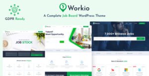 Workio – Job Board WordPress Theme - Nulled Download - EmpireGPL