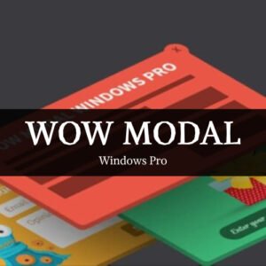 Wow Modal Windows Pro - Nulled Download - EmpireGPL