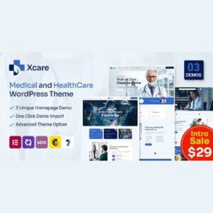 Xcare - Medical and HealthCare WordPress Theme - Nulled Download - EmpireGPL