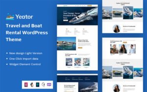 Yeator - Travel & Boat Rental WordPress Theme - Nulled Download - EmpireGPL