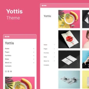Yottis - Personal Creative Portfolio WordPress Theme + Store - Nulled Download - EmpireGPL
