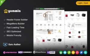 Yummia - Kitchen and Appliances Multipurpose WooCommerce Theme - Nulled Download - EmpireGPL