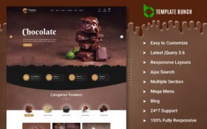 Yummy Chocolate - Responsive Shopify Theme for eCommerce - Nulled Download - EmpireGPL