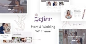 Zefirr - Event & Wedding Agency WP Theme - Nulled Download - EmpireGPL