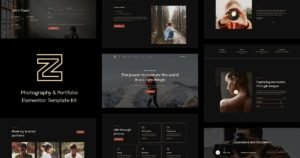 Zenin - Photography & Portfolio Elementor Template Kit - Nulled Download - EmpireGPL