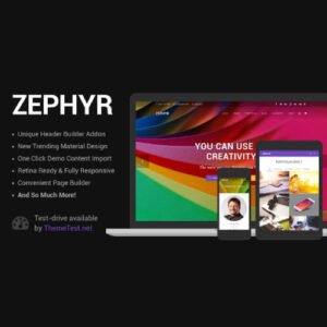 Zephyr - Material Design Theme + Addons - Nulled Download - EmpireGPL