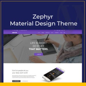 Zephyr | Material Design Theme - Nulled Download - EmpireGPL