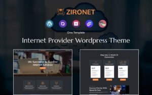 Zironet - Internet Service Provider WordPress theme WordPress Theme - Nulled Download - EmpireGPL