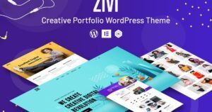 Zivi - Creative Portfolio WordPress Theme - Nulled Download - EmpireGPL