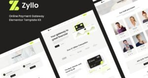 Zyllo - Online Payment Gateway Elementor Template Kit - Nulled Download - EmpireGPL