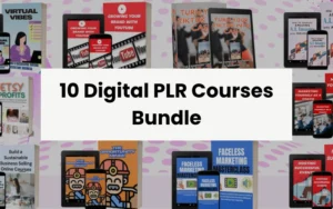 10 Digital PLR Courses Bundle | Lifetime Access