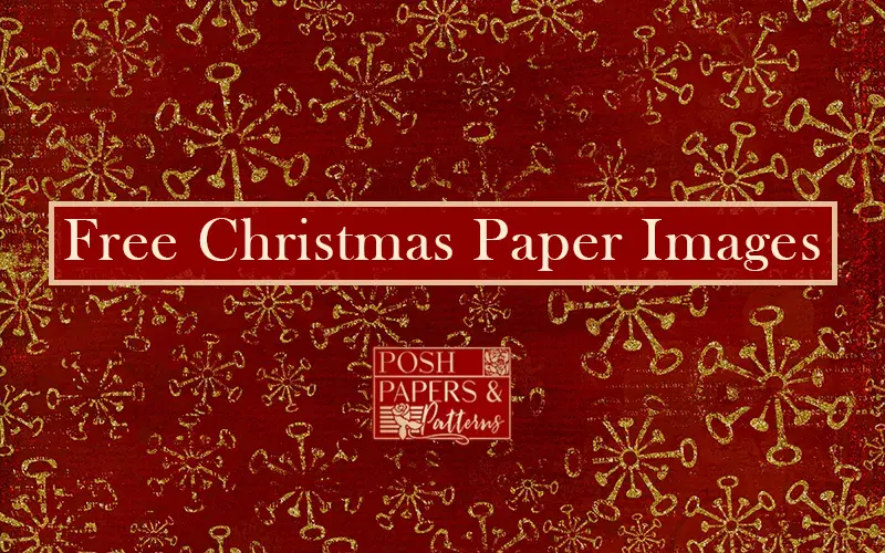 10 Free Christmas Paper Images | Extended License