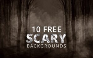 10 Free Scary Backgrounds | Extended License