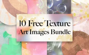 10 Free Texture Art Images Bundle | Extended License