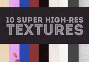 10 Free Textures For Graphic Design | Extended License