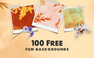100 Free Minimal Backgrounds | Extended License